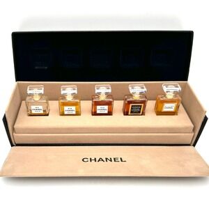 Chanel Les Exclusifs Miniature Perfume Set N5 N19 N22 Coco Allure Parfum Vintage